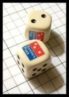 Dice : Dice - My Designs - Restaurant Dominos Pizza Pair - Aug 2012